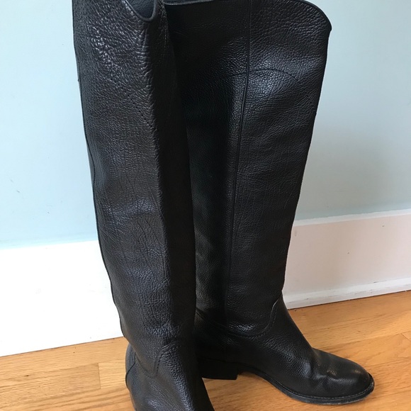 Chanel Leather Riding Boots - Picture 2 of 5
